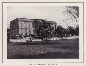 Newport, Rhode Island: The Elms, Residentie van E J Berwin door American Photographer (after)