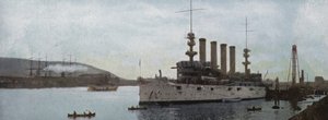 Oregon: Overheidskruiser in de haven van Portland