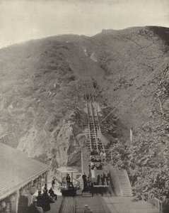 Pasadena Mountain Railway, Californië (zwart-wit foto) door American Photographer (after)