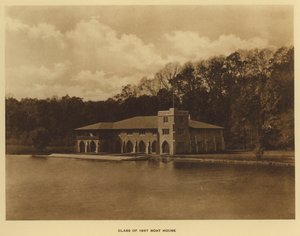 Princeton University: Klasse van 1887 Boot Huis door American Photographer (after)