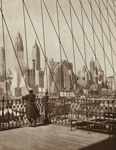 Wolkenkrabbers van New York City, New York, VS door American Photographer (after)