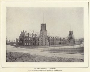 Springfield, Massachusetts: Verenigde Staten Watershops (zwart-wit foto) door American Photographer (after)