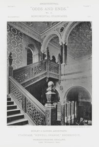 Trap, "Hewell Grange," Bromsgrove, Worcestershire, Engeland door American Photographer (after)