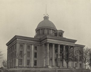 Staatskapitoolgebouw in Montgomery, Alabama door American Photographer (after)