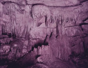 De Troon, Wyandotte Cave door American Photographer (after)