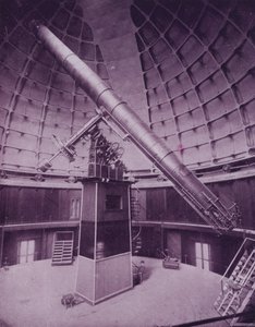 De grote telescoop, in Lick Observatory