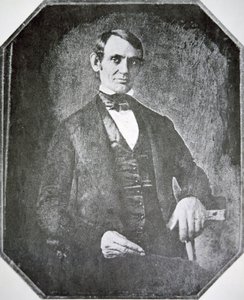 Abraham Lincoln (1809-65) als lid van het Congres op 37-jarige leeftijd