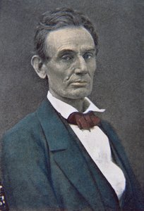 Abraham Lincoln (1809-65) c.1860 door American Photographer