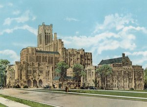 Alexander McKinlock Memorial Campus, Northwestern University, Chicago Avenue en Lake Shore Drive
