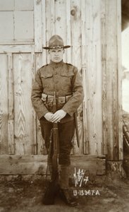 Amerikaanse infanterist uit de Eerste Wereldoorlog