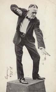 Billy Sunday (z/w foto) door American Photographer