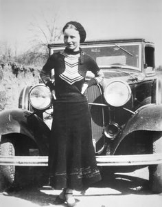 Bonnie Parker door American Photographer