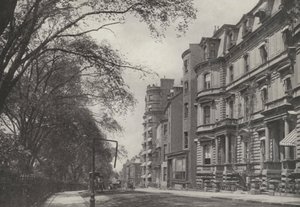 Boston: Beacon Street (z/w foto) door American Photographer