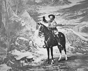 Buffalo Bill Cody (1846-1917) door American Photographer