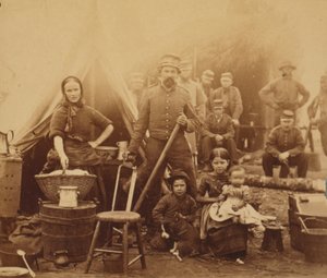 Kamp van de 31e Pennsylvania Infanterie nabij Washington, D.C., 1862