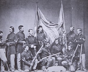 Kleurpartij van de 7e Illinois Infanterie