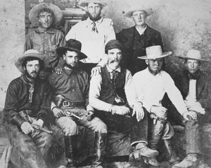 Cowboys van de XIT Ranch, Texas, ca. 1890 door American Photographer