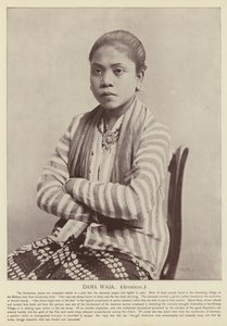Dama Waja, Javaans door American Photographer