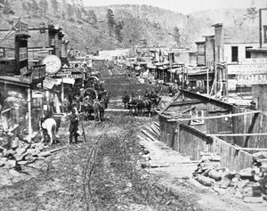 Deadwood, Dakota Territory, ca. 1877 door American Photographer
