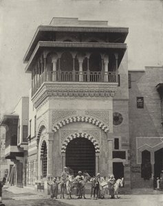 Ezelsjongens in de Straat van Cairo door American Photographer