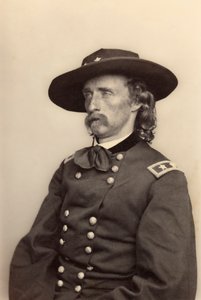 George Armstrong Custer. Portret door American Photographer