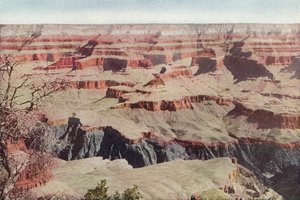 Grand Canyon, Arizona, uitzicht vanaf Yavapai Point door American Photographer