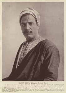 Hasan Shita, Egyptische Ezeljongen door American Photographer