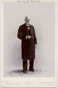 Henry Laurens Dawes (1816-1903), Amerikaanse senator, foto door Nowell, Pittsfield, Massachusetts door American Photographer