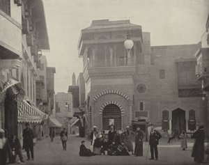 In de Cairo Straat door American Photographer
