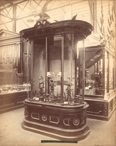 James Prentices Tentoonstelling, Hoofdgebouw, Centennial International Exhibition, Philadelphia, 1876 door American Photographer