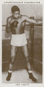 Joe Louis, Amerikaanse wereldkampioen zwaargewicht bokser door American Photographer