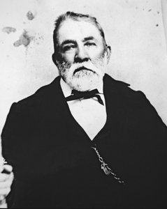 Rechter Roy Bean (zw/w foto) door American Photographer
