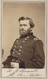 Maj. Gen. Ulysses S. Grant, officier van het Federale Leger