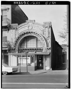 Mount Vernon Theatre, 918 Ninth Street Northwest, Washington, District of Columbia, DC, 30 november 1969 door American Photographer