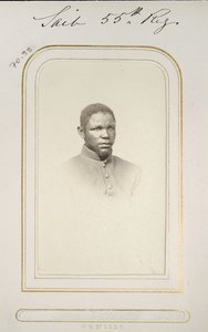 Nicholas Said, carte de visite, ca. 1863-66 door American Photographer