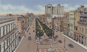 Paseo de Marti o Prado, Marti of Prado Promenade