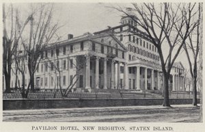 Pavilion Hotel, New Brighton, Staten Island
