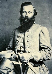 Portret van generaal J.E.B. Stuart door American Photographer