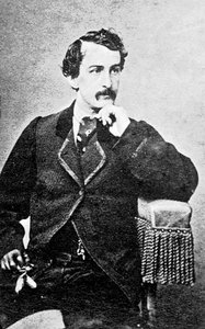 Portret van John Wilkes Booth door American Photographer