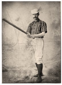 Portret van Tim Keefe, New York Giants, 1889