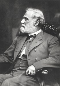 Robert E. Lee (z/w foto) door American Photographer