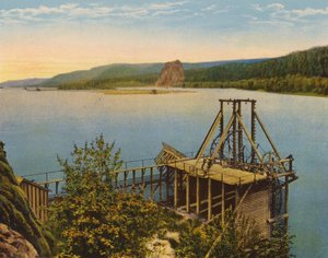 Zalmwiel op de Columbia-rivier (kleurenfoto) door American Photographer