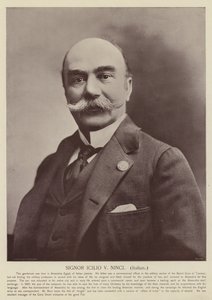 Signor Icilio V Ninci, Italiaan
