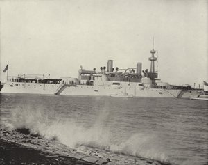 Het Slagschip Illinois door American Photographer