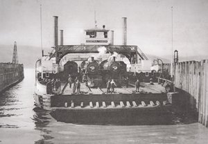 De Contra Costa Ferry, ca. 1920 door American Photographer