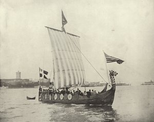 Het Vikingschip door American Photographer
