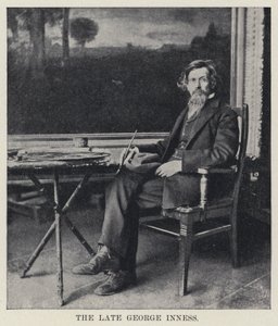 De overleden George Inness