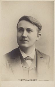 Thomas Edison (1847-1931), Amerikaanse uitvinder door American Photographer