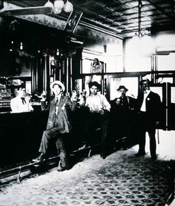 Typische westerse saloon
