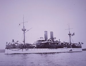 USS Maine, later gezonken in de haven van Havana